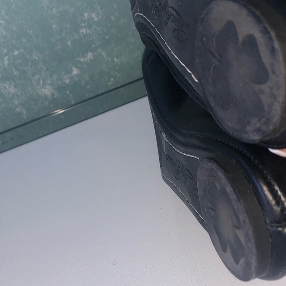 Lucky Brand blk leather flat size 7.5 - Picture 4 of 5
